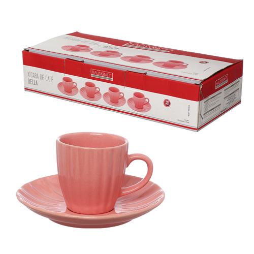 Xicara cafe p bella rs 90ml 4p