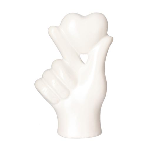 Figura coracao dedos 110mm