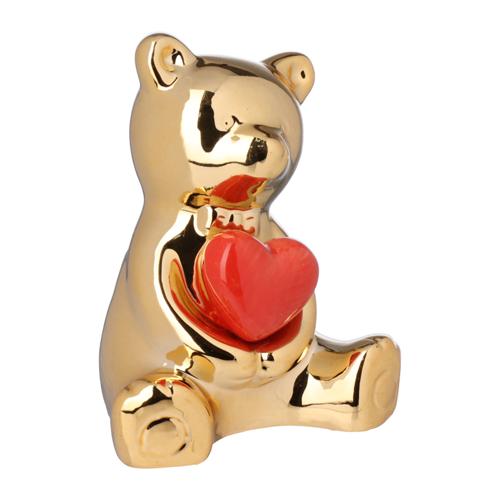 Figura urso coracao do 120mm