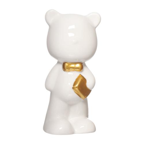 Figura urso cachecol br 130mm