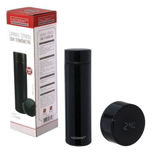 Garrafa term termomet pt 500ml