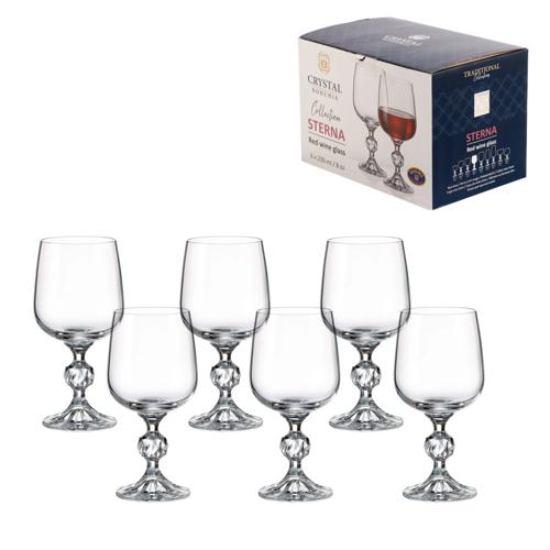 Taca tinto klaudie 230ml 6pc
