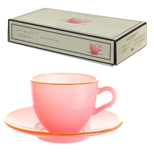 Xicara cafe p mat rsbd 85ml 4p