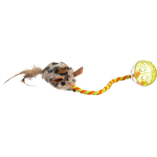 Brinq gato rato guizo 26cm