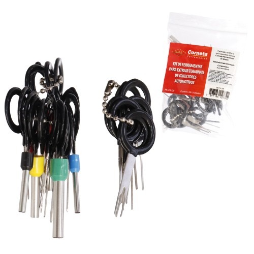 Kit extrair conector auto 26pc