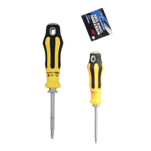 Chave torx ponta dupla t20 t25