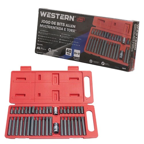 Bits automotivo jg 40pc