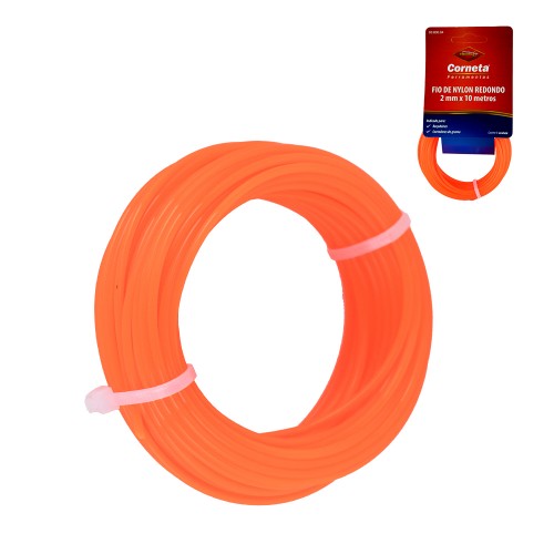 Fio nylon red am 2mm 10m
