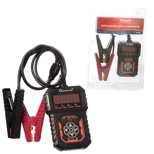 Teste bateria digital auto 12v