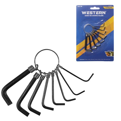 Chave allen 1.5a6 8pc