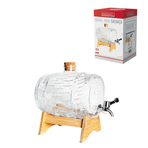 Barril p/ cachaca vdo 1l