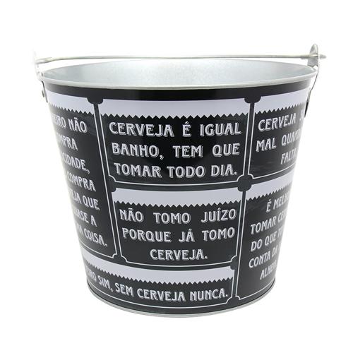 Balde p/ garrafa decorado 5l