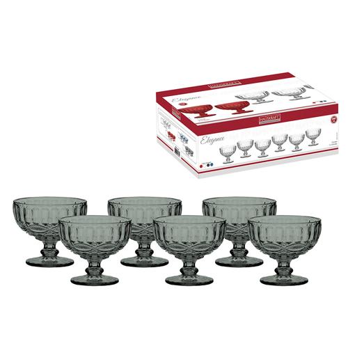 Taca com pe eleg cz 310ml 6pc