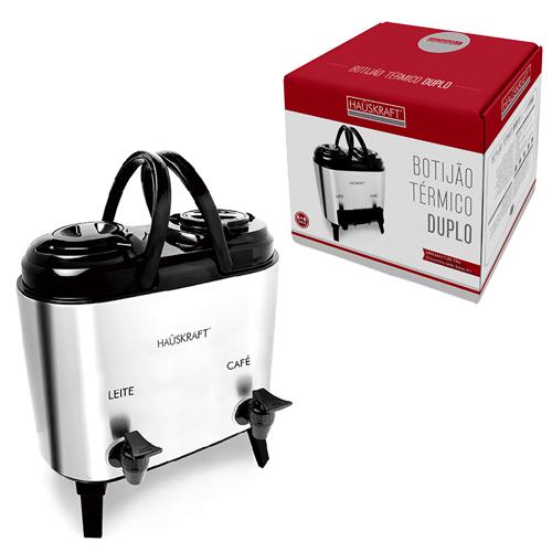 Botijao termico duplo inox 12l