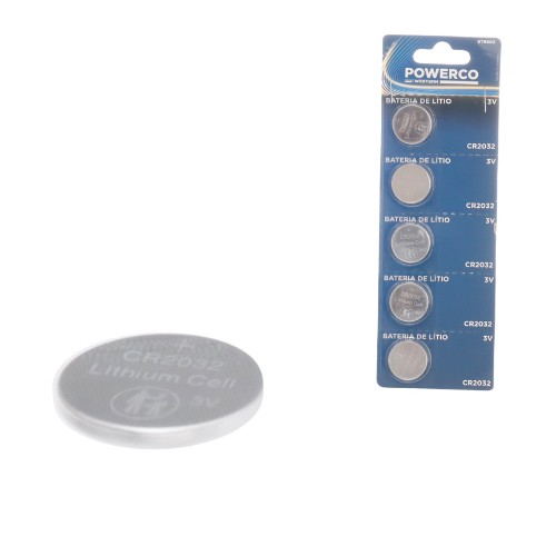 Bateria de litio cr2032 3v 5pc