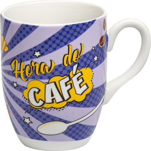 Caneca hora do cafe 350ml