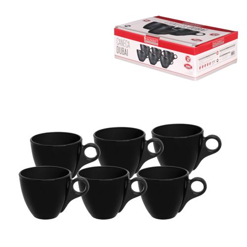 Caneca dubai pt 170ml 6pc