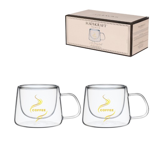 Caneca pdupla havana 200ml 2pc