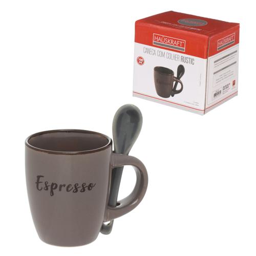 Caneca colher rustic mr 100ml