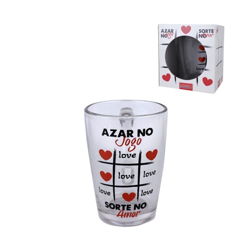 Caneca vdo sorte no amor 320ml