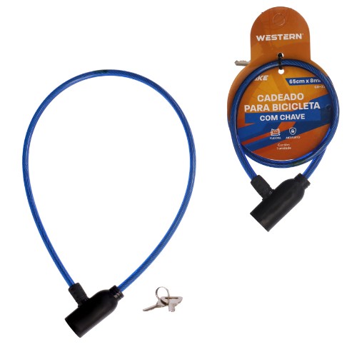 Cadeado fx bike 65cmx8mm