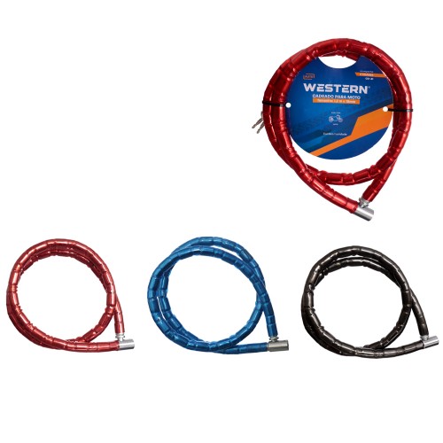 Cadeado fx moto 1.2mx18mm
