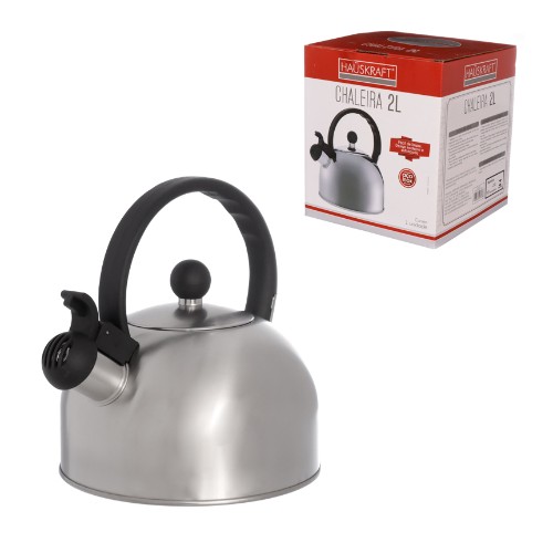 Chaleira inox 2l