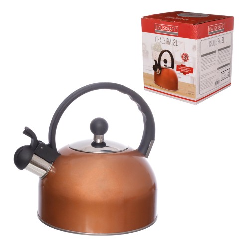 Chaleira inox rg 2l