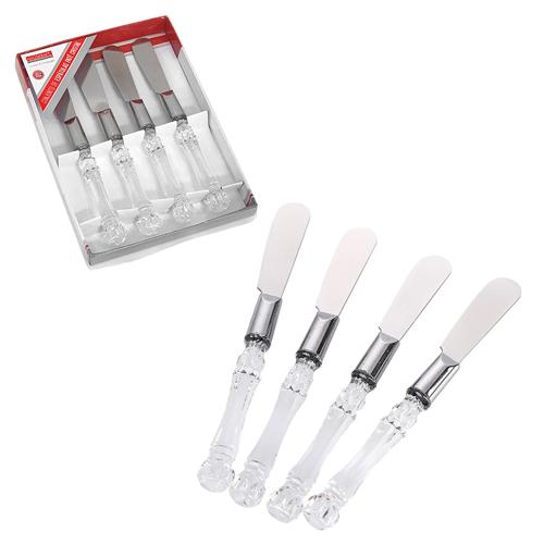Espatula pate cristal jg 4pcs