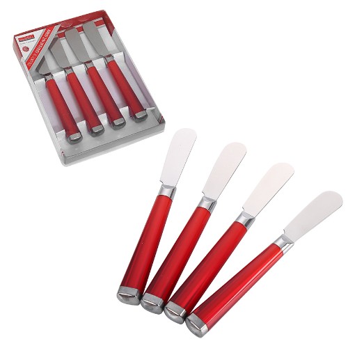 Espatula pate carmin jg 4pcs