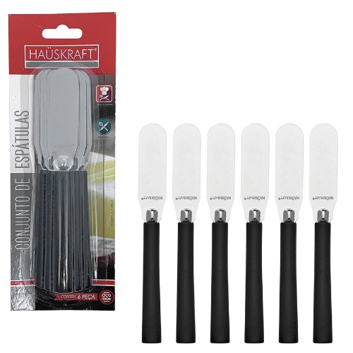 Espatula inox pt jg 6pcs
