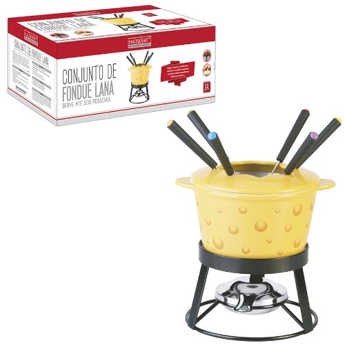 Fondue lana ceram jg 11pcs