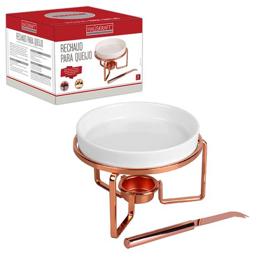 Rechaud p/ queijo 4pcs rg