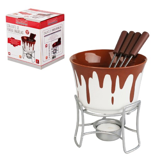 Cj fondue bruxelas 6pcs