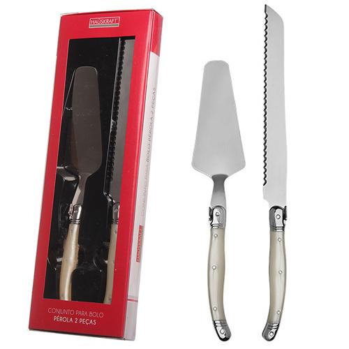 Conjunto Para Bolo Pérola 2 Peças – Hauskraft