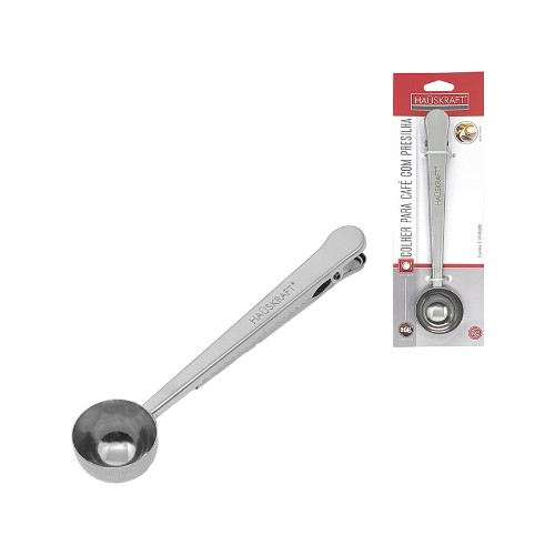 Colher p cafe c presilha inox