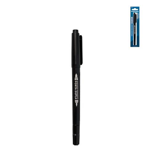 Marcador permanente preto