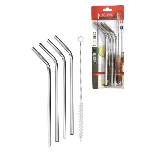 Canudo aco inox jg 5pcs