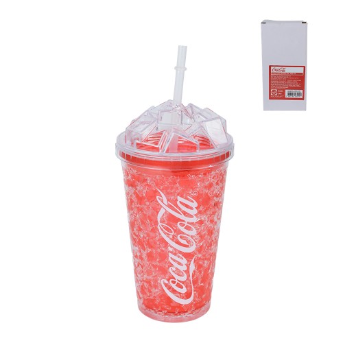 Copo canudo ice coca 450ml
