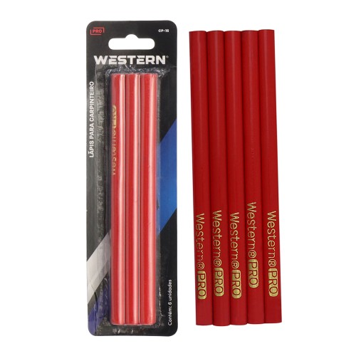 Lapis para carpinteiro 6pc