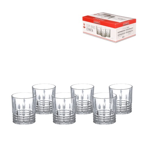 Copo bx vdo esparta 230ml 6pc