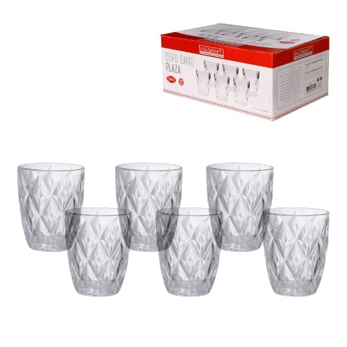 Copo bx vdo plaza 275ml 6pc
