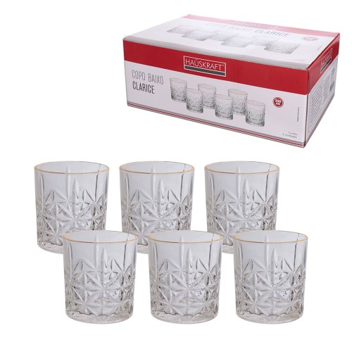 Copo bx clarice bd 350ml 6pc