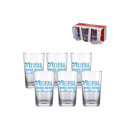 Copo alto vdo respi 190ml 6pc