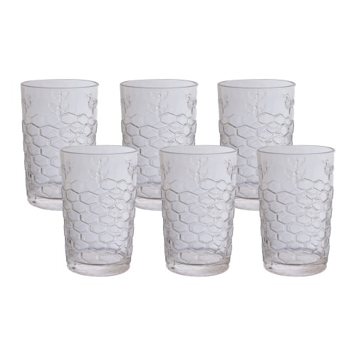 Copo ld vdo bee tr 380ml 6pc