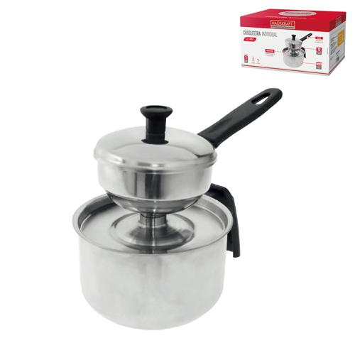 Cuscuzeira ind 12cm inox 800ml