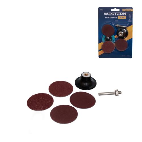 Mini discos lixa 2'