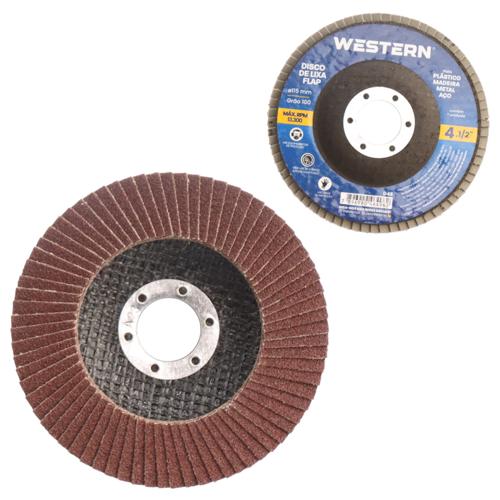 Disco desb flap 115mm grao 100