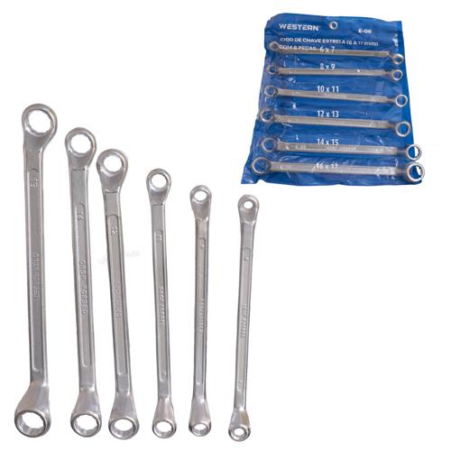 Chave estrela 6a17mm 6pc