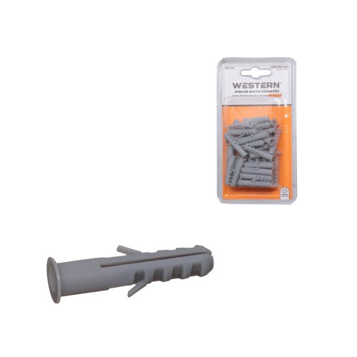 Bucha expansao parafuso 40pc